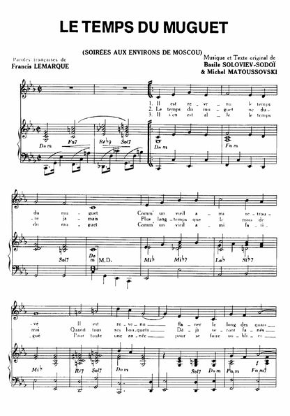 Le Temps du Muguet – Moscow Nights