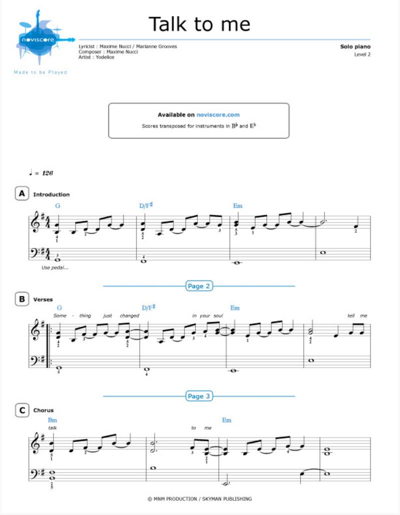 Sheet Music